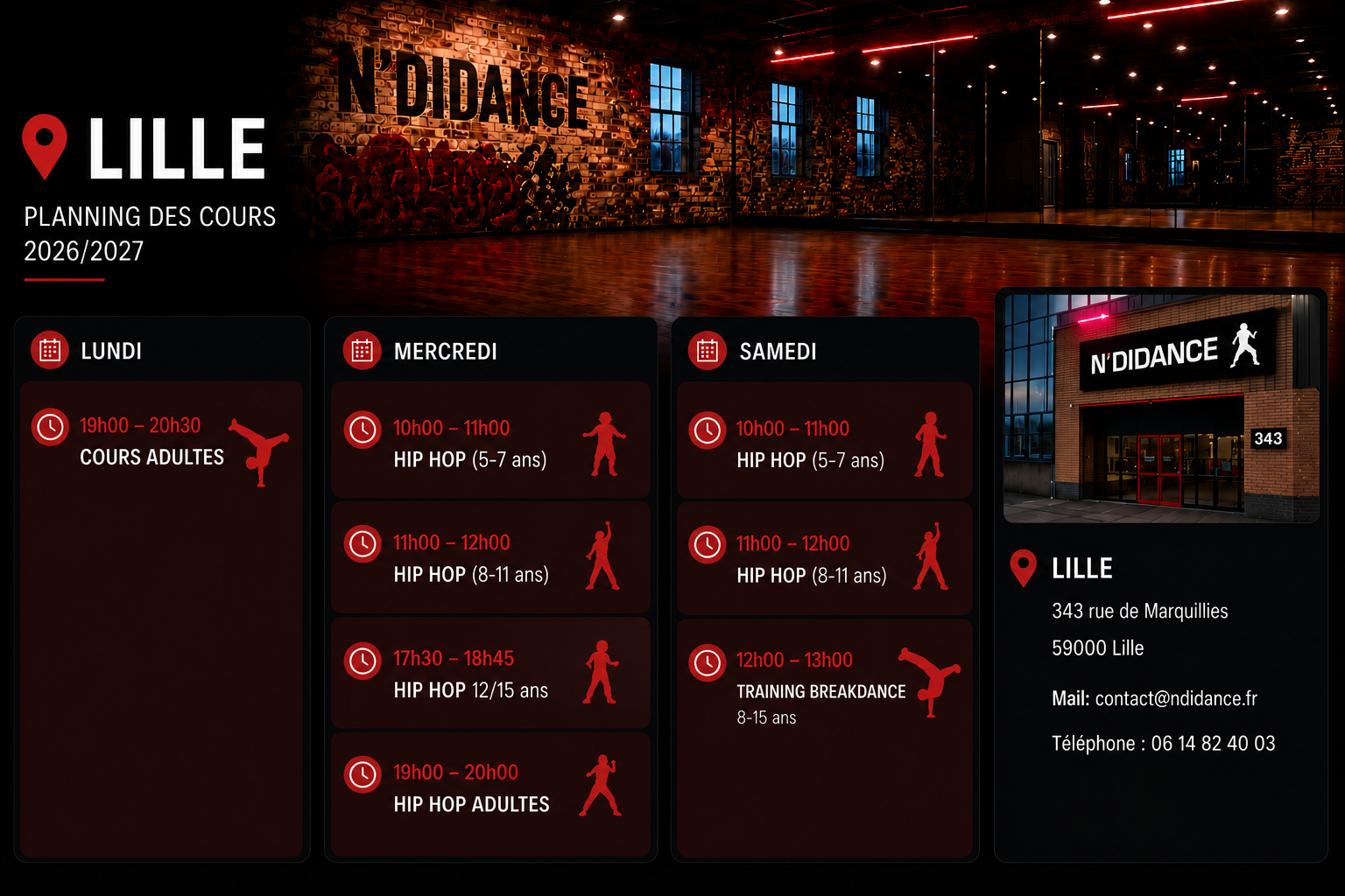 PLANNING-LILLE- SAISON 2026 -2027